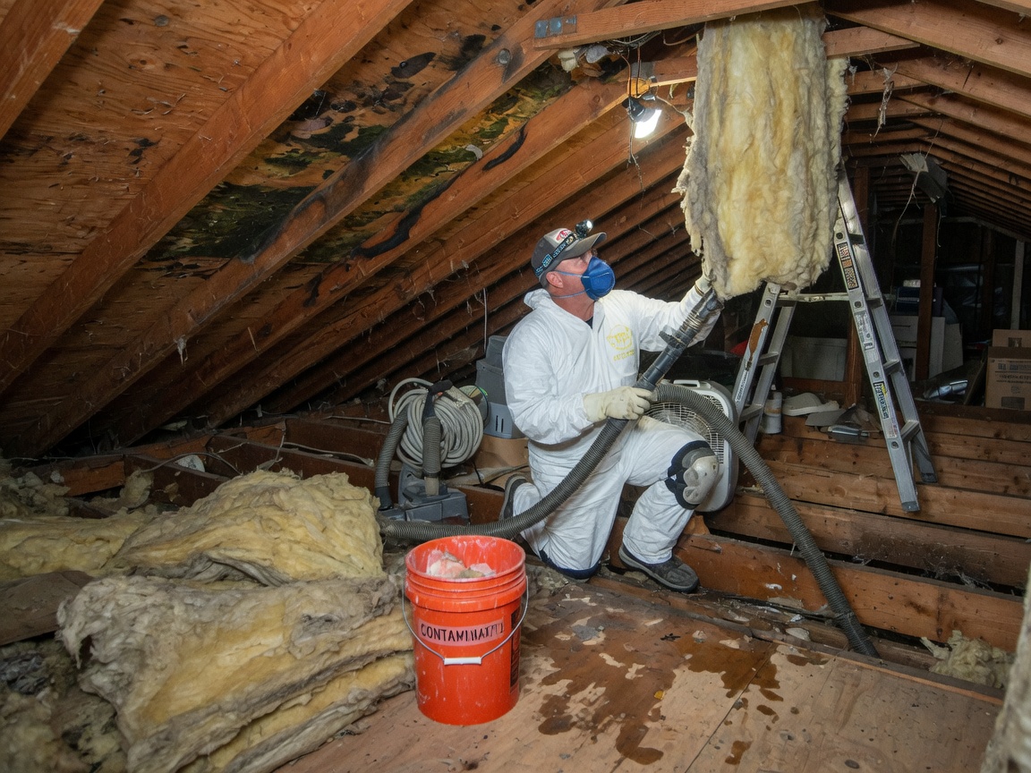 Attic Water Damage Cleanup in Spokane
