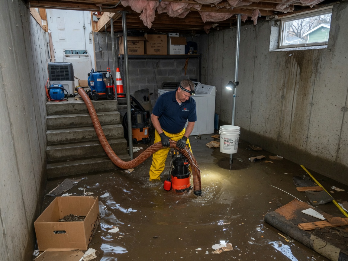 Basement Flooding in Spokane