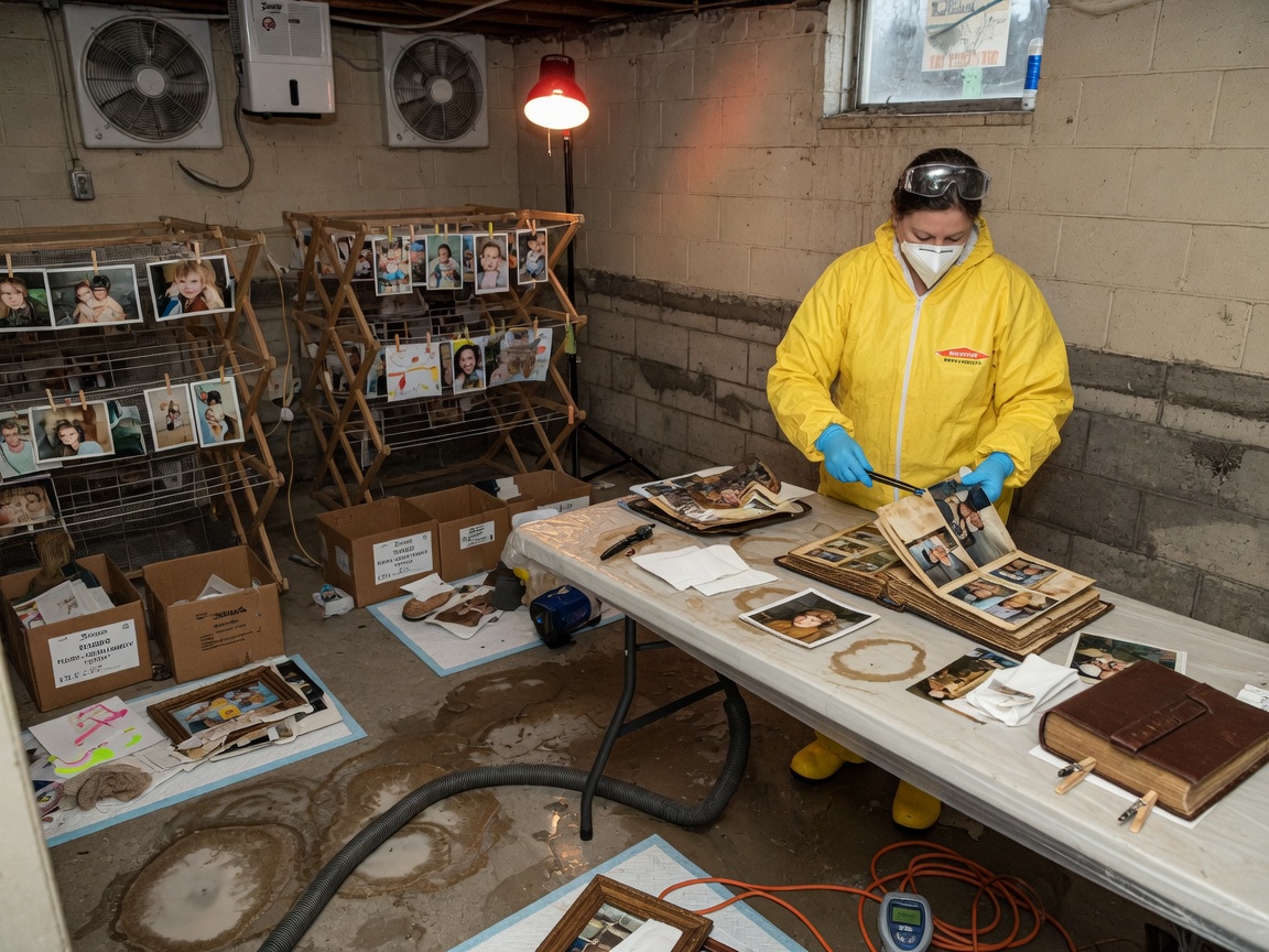 Content Restoration After Water Damage in Spokane