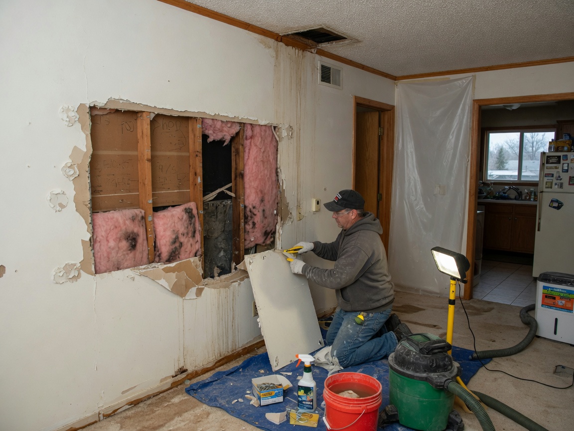 Drywall Water Damage Repair in Spokane