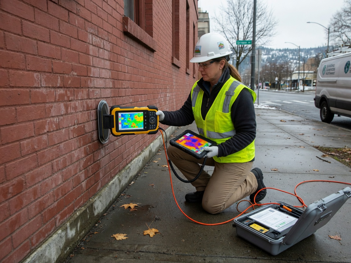 Moisture Mapping and Measurement in Spokane