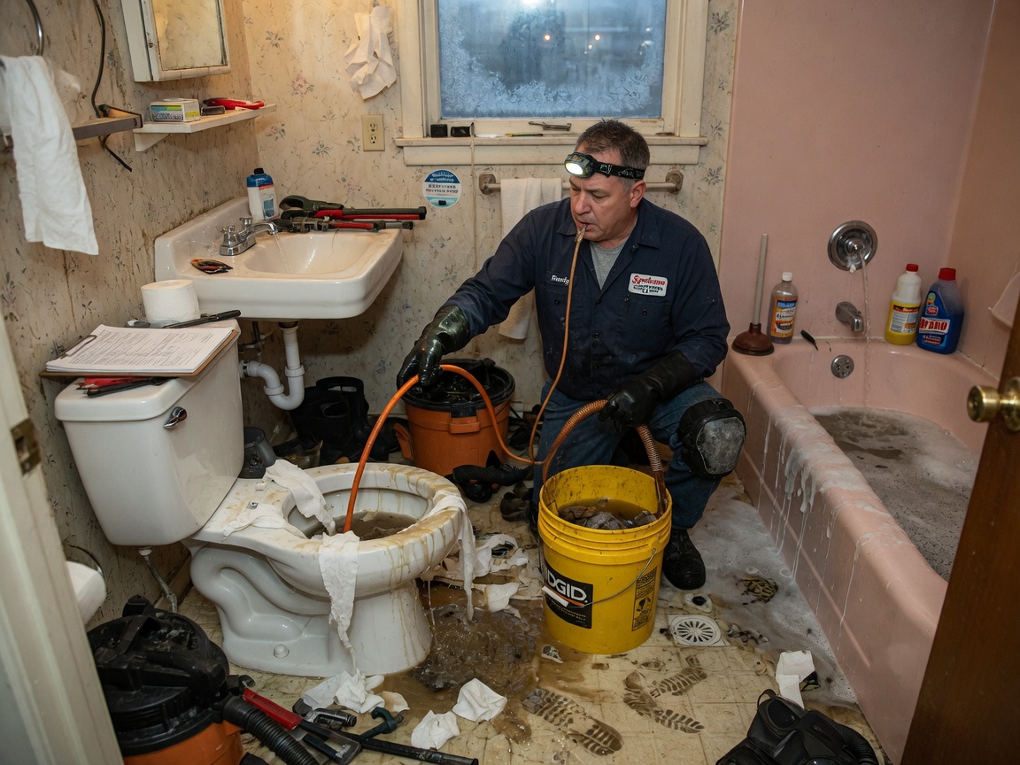Overflowing Toilets, Tubs, and Sinks in Spokane