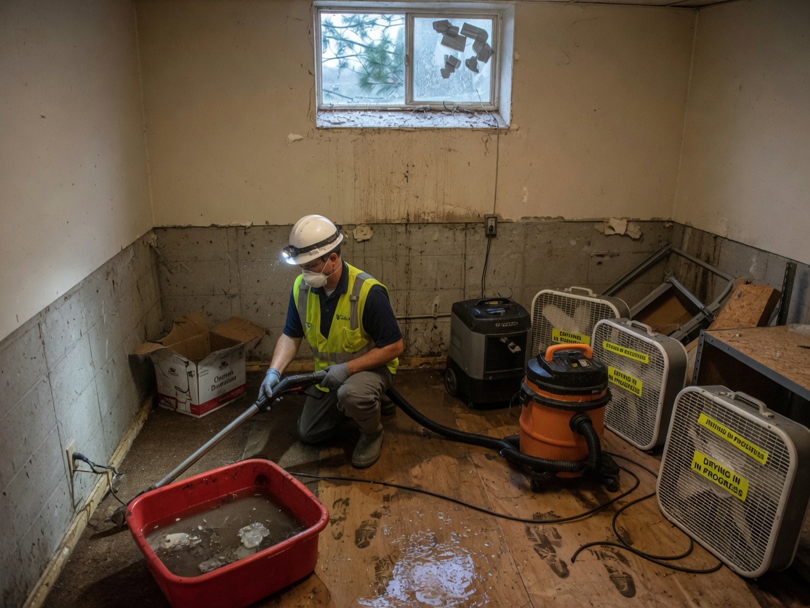 Storm Damage Water Restoration in Spokane