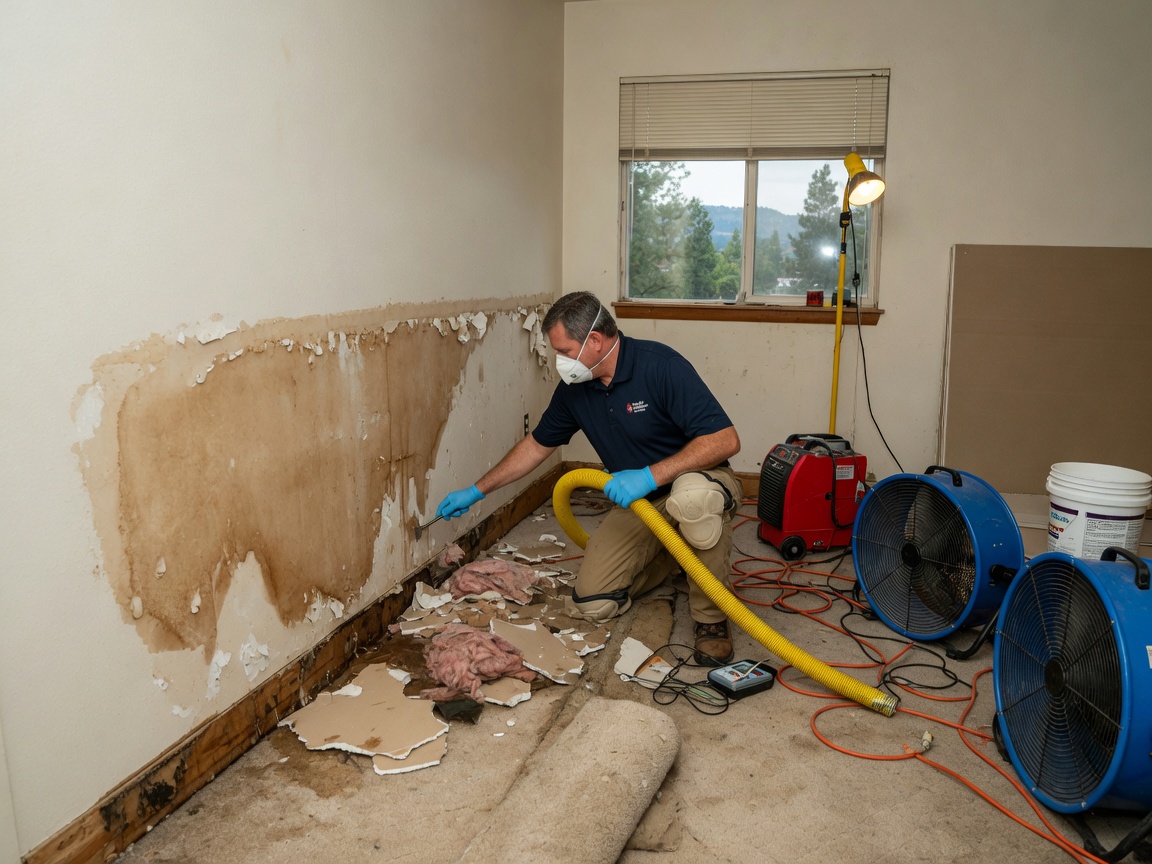 Water Damage Restoration in Chattaroy